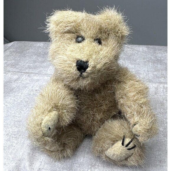 Boyds 1994 Gettysburg PA Plush Teddy Bear 6" Beige Handmade - Picture 2 of 10